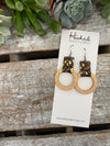 Looped Wooden Hoops - Size Small