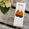 Candied Pumpkin Cork Teardrops - Small