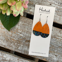 Candied Pumpkin Cork Teardrops - Small