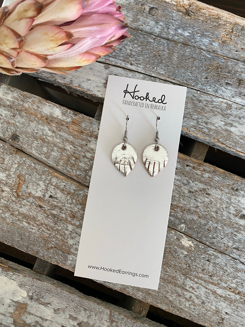 Mirrored Silver Angel Wings - Mini