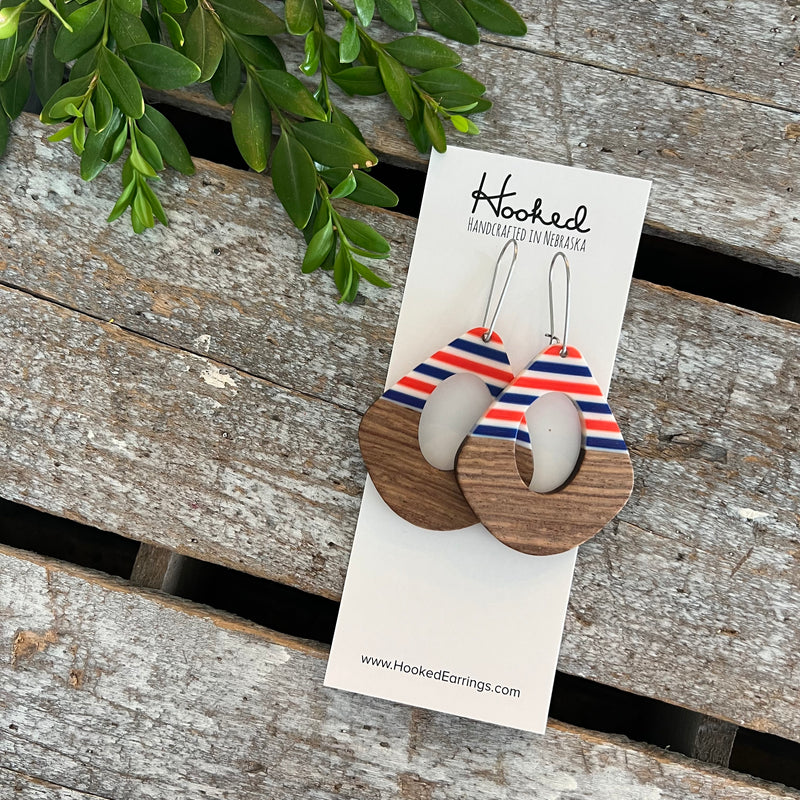 Patriotic Fusion Wood Cutouts - Medium