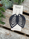 Ink Navy Palms