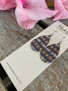 Dotted Line Cork Teardrops - Small