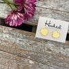 Iowa Heart Studs - 12mm