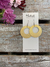 Gold Circle Cutouts
