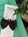 Black & Blurple Glitter Magnolias - Medium