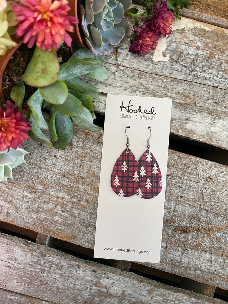 Vintage Christmas Teardrops - Small