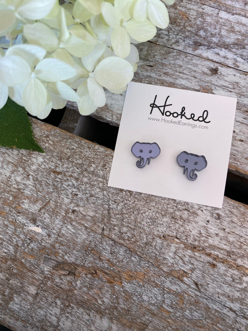 Mirrored Safari Studs