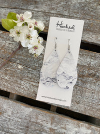 Must-Have Marble Teardrops - Medium
