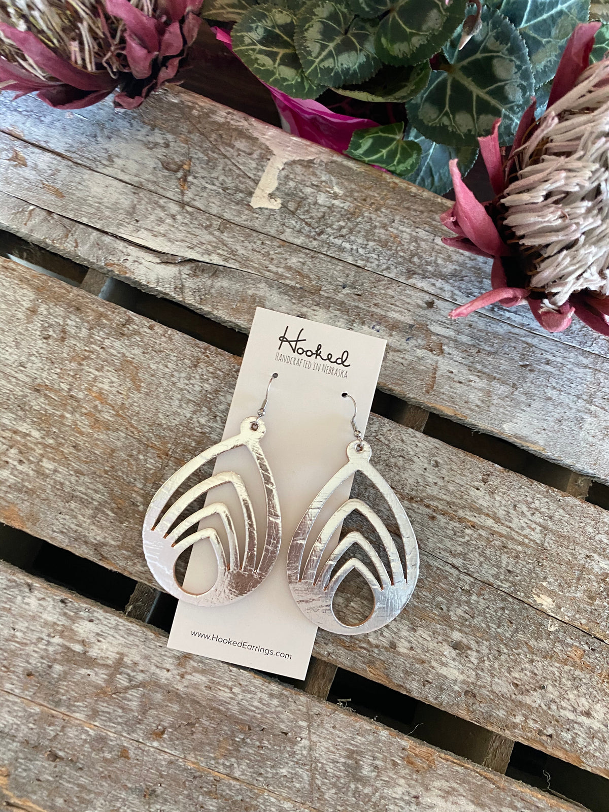 Mirrored Blossoms - Silver