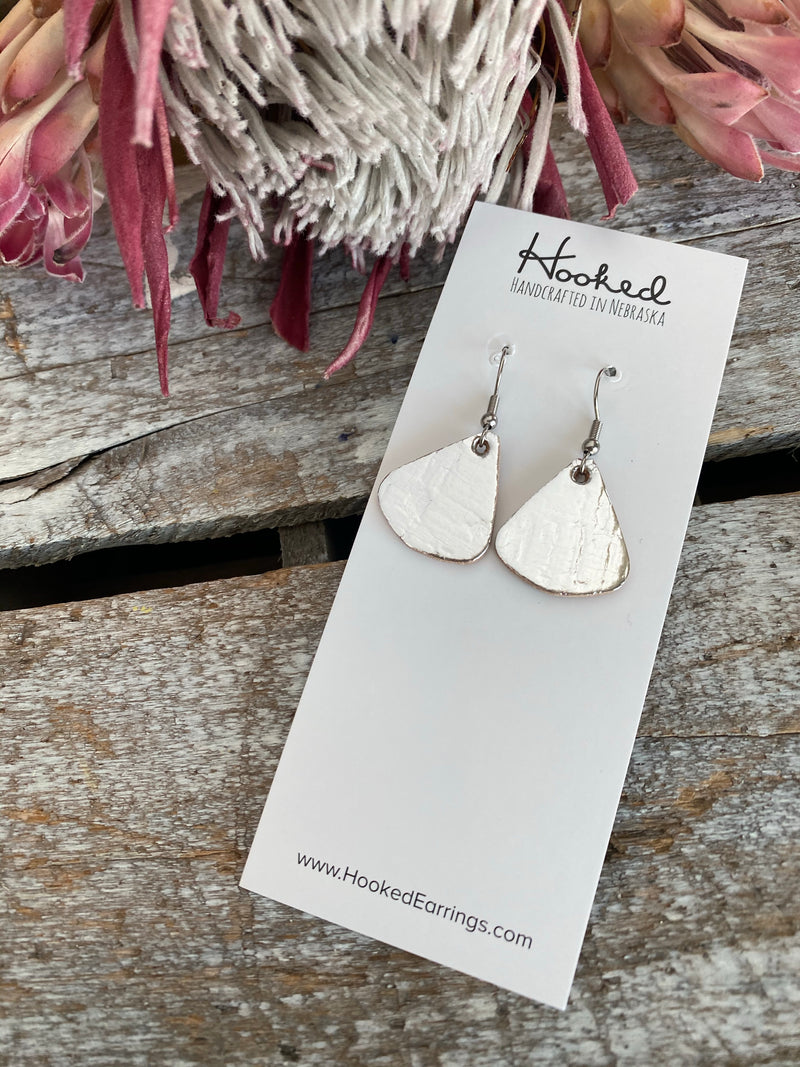 Mirrored Triangle Minis - Silver