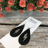 A Little Bit Custom - Lightning Bolt Teardrops - Medium