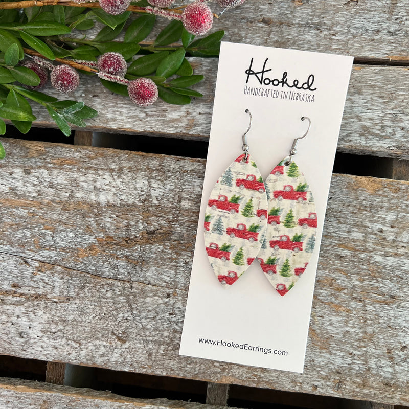 Little Red Truck Petals - Medium