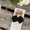 Crystal Dome Beaded Diamonds - Black Lace