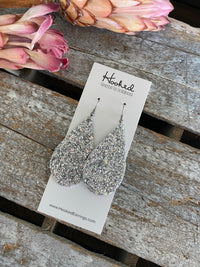 Crushed Diamonds Glitter Teardrops - Medium