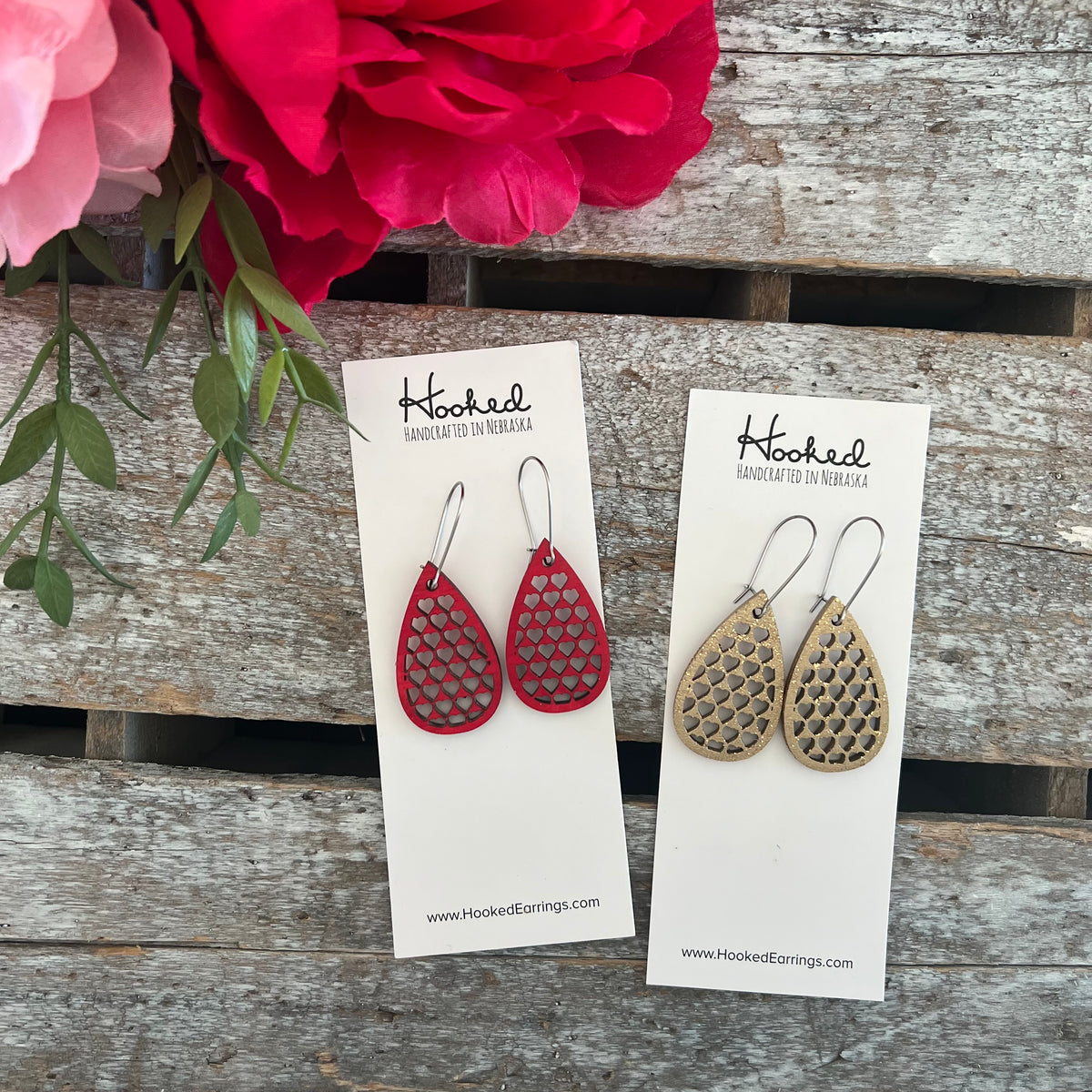 Wooden Heart Cutouts - Small