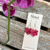 Ruffled Arches - Raspberry Silk - Medium