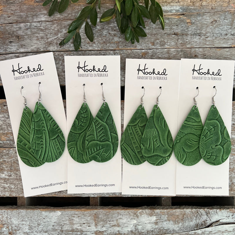 Fern Teardrops - Medium