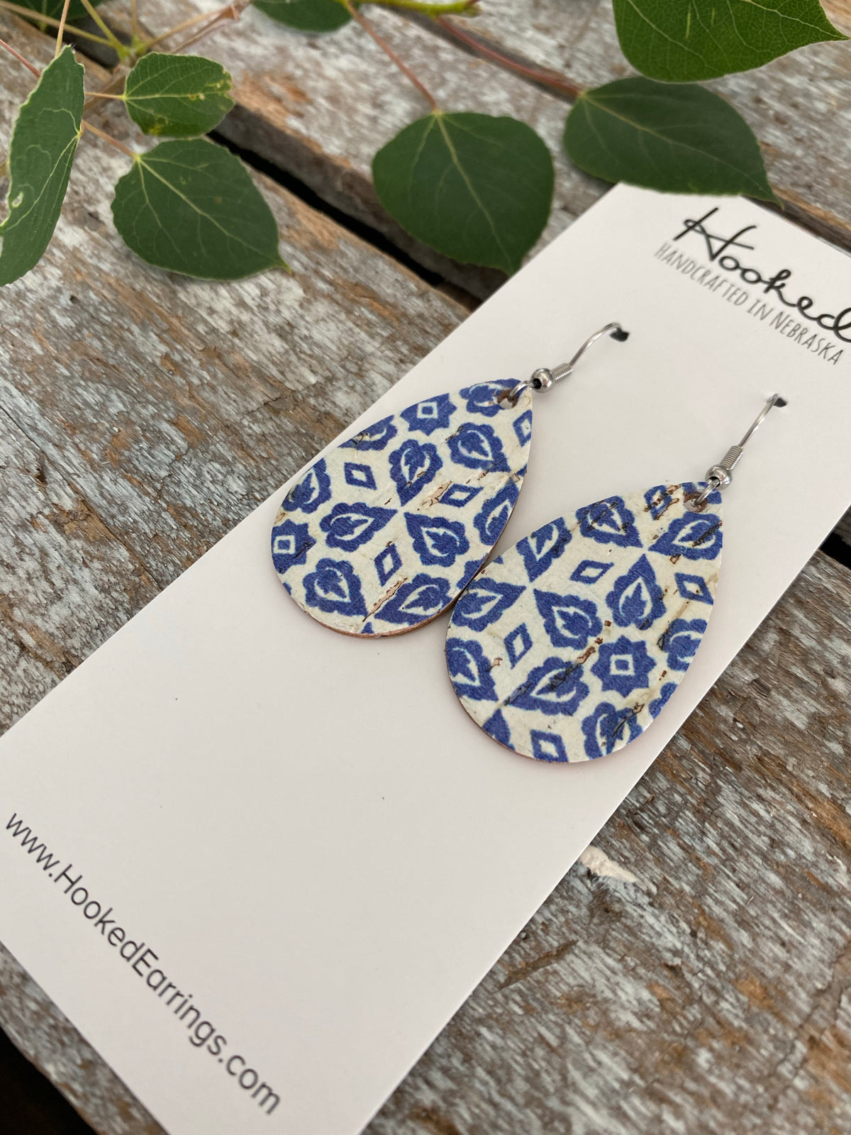 Coastal Tile Teardrops - Small