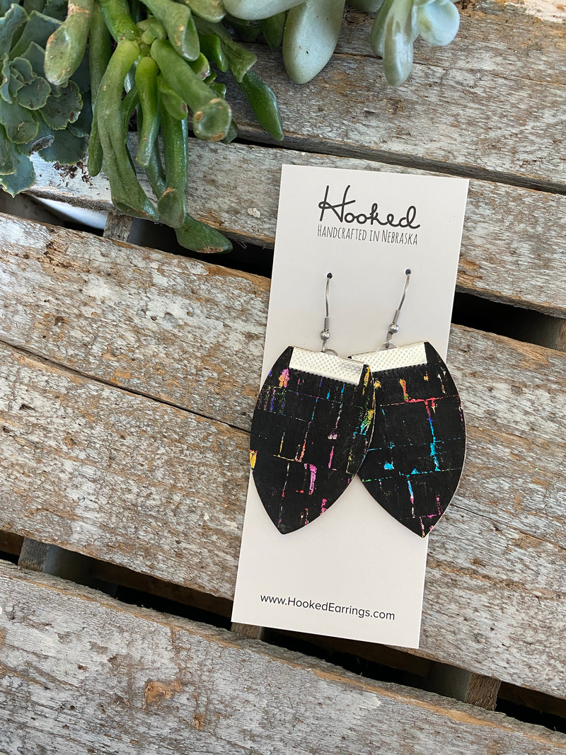 Rainbow & Black Cork Magnolias - Medium