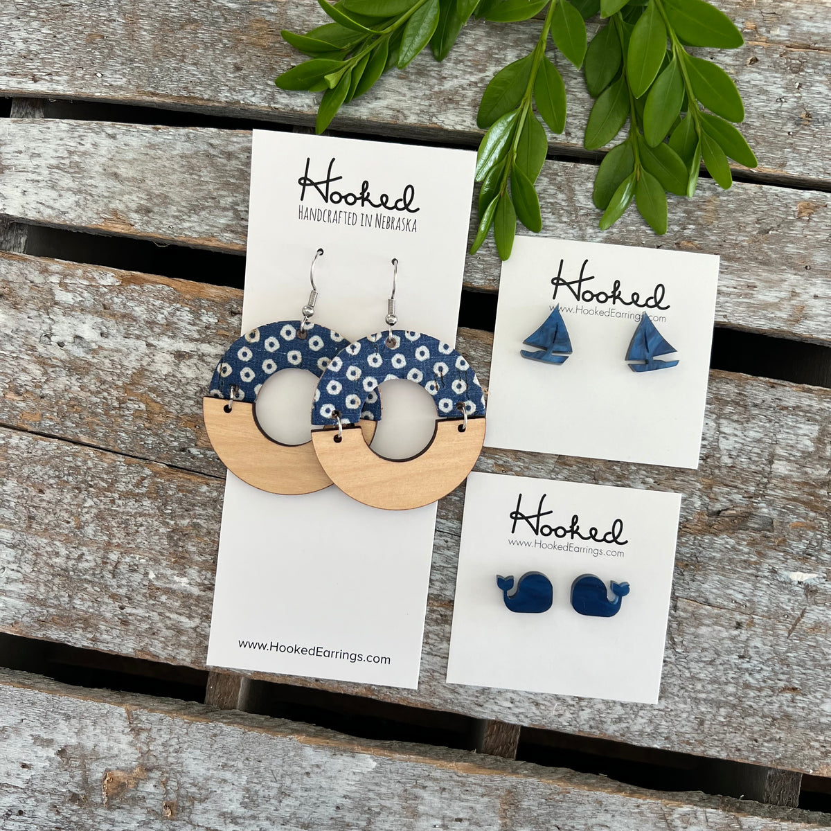 Blue Whale Studs