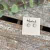 Druzy-Style Round Studs - 8mm