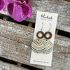 Smaller Boho Scalloped Suspended Stacks