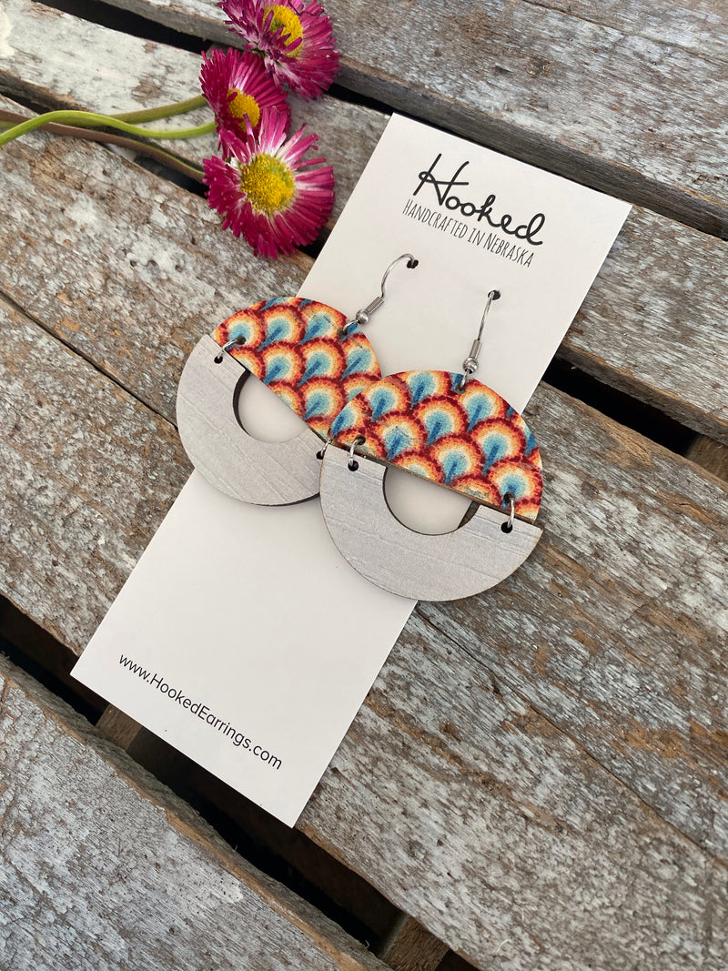 Rainbow Arch Half Hoops