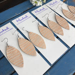 Rose Gold Shimmer Stripe Petals - Medium