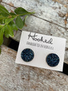 Druzy-Style Round Studs - 14mm