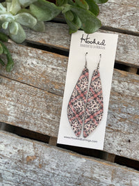 Plaid Leopard Tulips