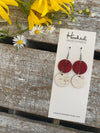 Cherry and Birch Stacked Rounds - Small