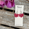 Ruffled Arches - Raspberry Silk - Medium
