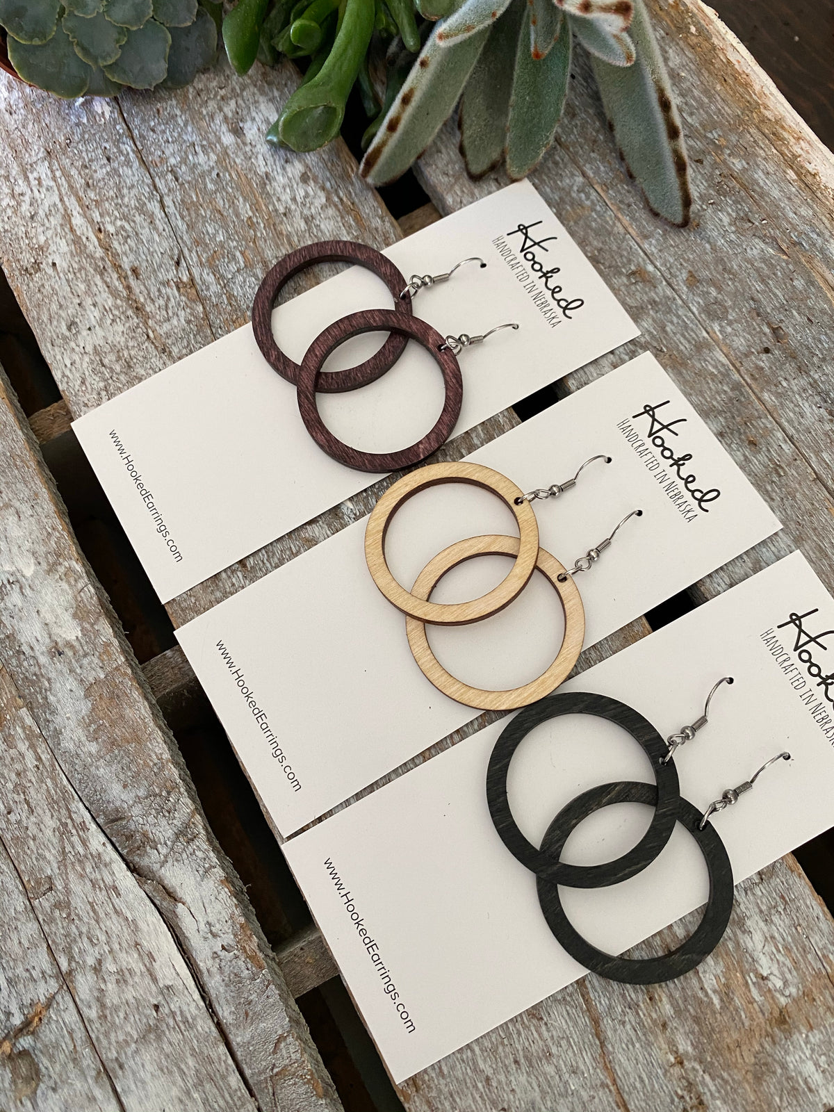 Wooden Hoops - Small