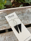 Dropped Wooden Triangles - Medium