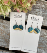 Agate Minis Dipped in Gold - Small