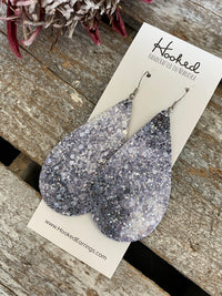 Galaxy Glitter Teardrops - Large