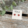 Druzy-Style Round Studs - 8mm