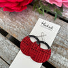 Cherry Basketweave Suspended Stacks