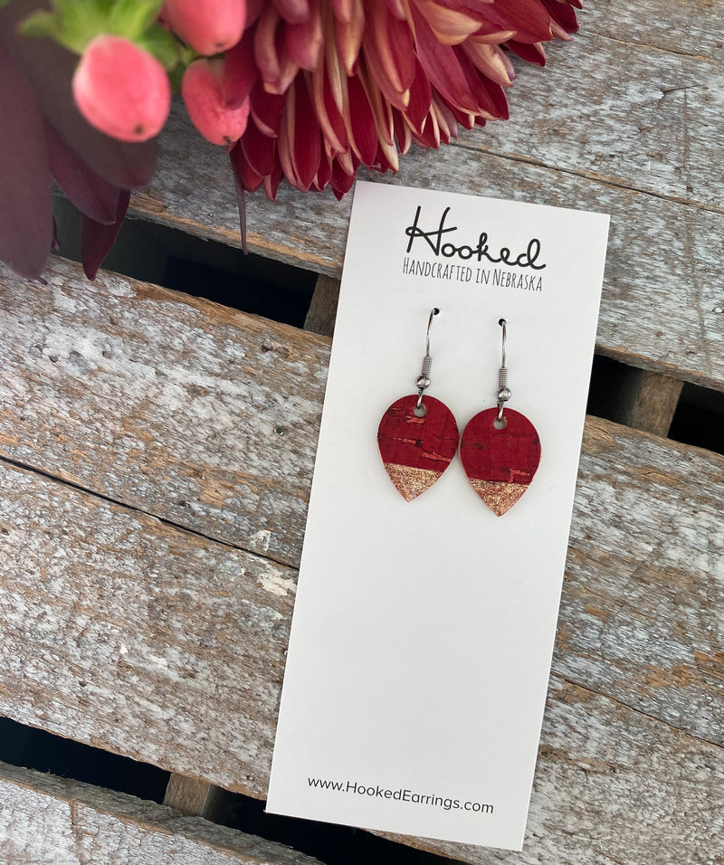 Glitter Dipped Cherry Cork Minis