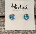 MORE Druzy-Style Round Studs - 8mm