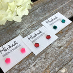Pent & Hex Studs - 7x8mm