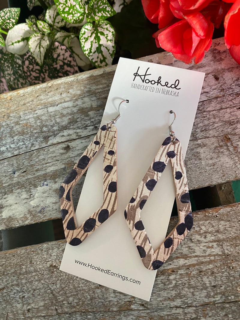 Wild Cheetah Diamond Cutouts - Large