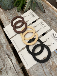 Wooden Hoops - Medium