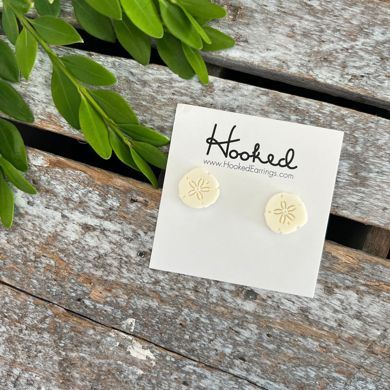 Sand Dollar Studs