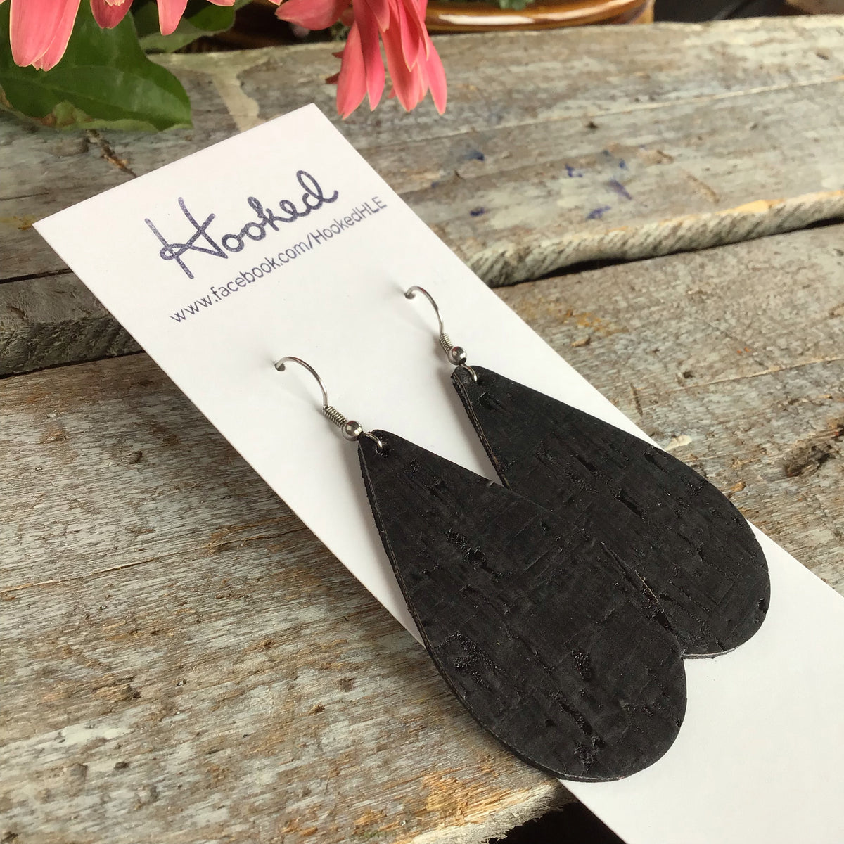 Jet Cork Teardrops - Medium