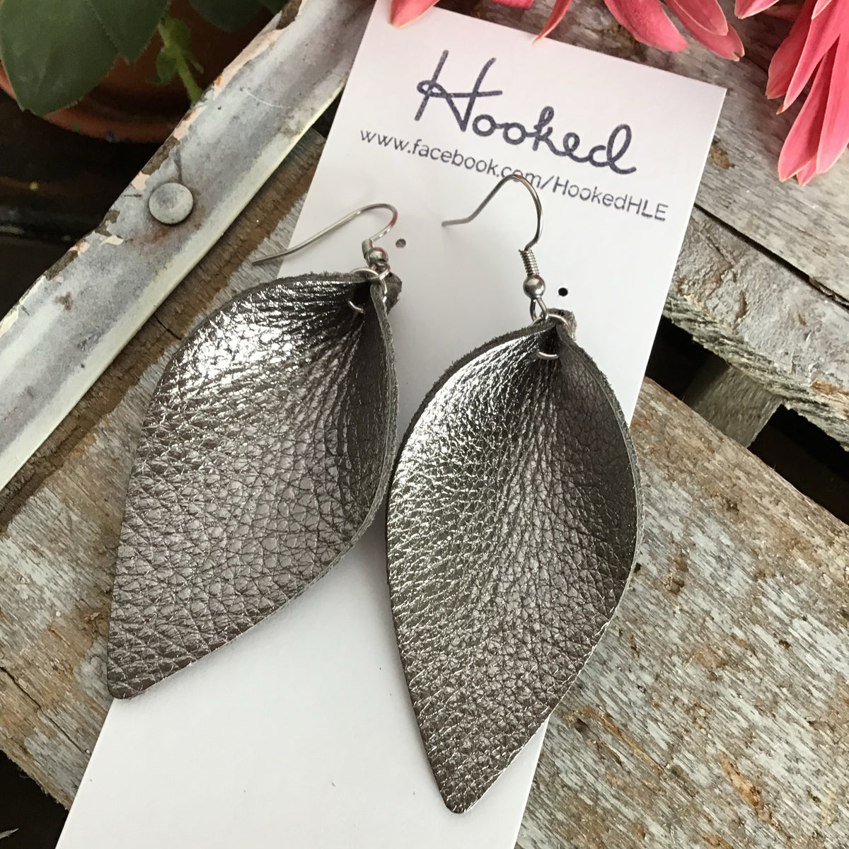Perfect Pewter Lilies - Large