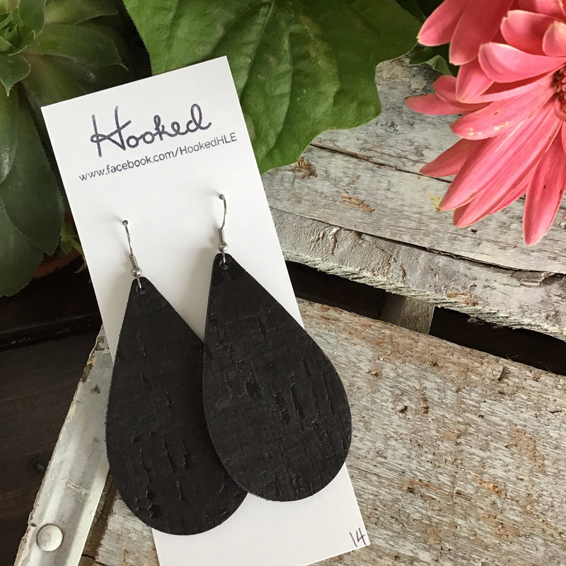 Jet Cork Teardrops - Large
