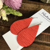 Sailor Teardrops in Coral - Large