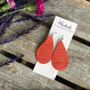 Sailor Teardrops in Coral - Large